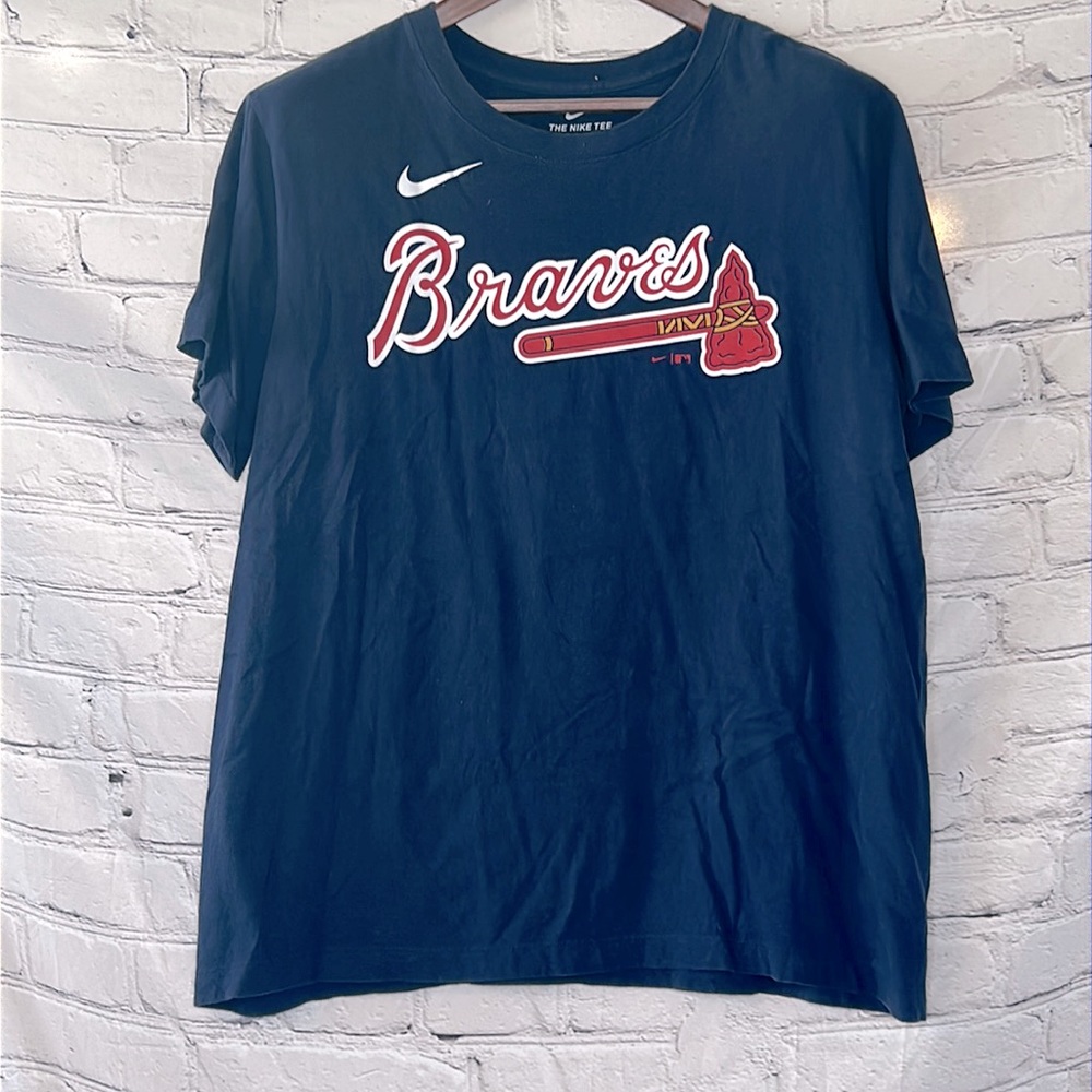 Nike Short Sleeve Freeman Braves T-Shirt Size Large Excellent Condition